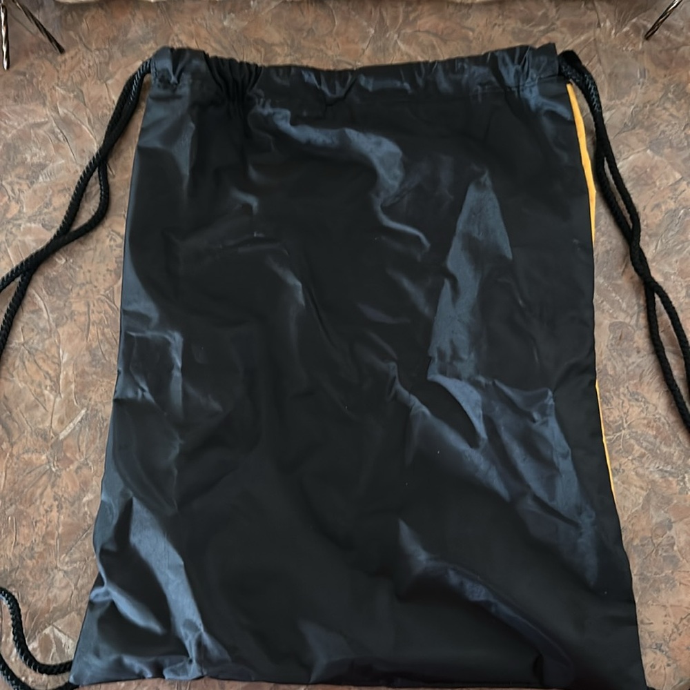 Pittsburgh Steelers Logo Drawstring Backpack - Picture 8 of 10